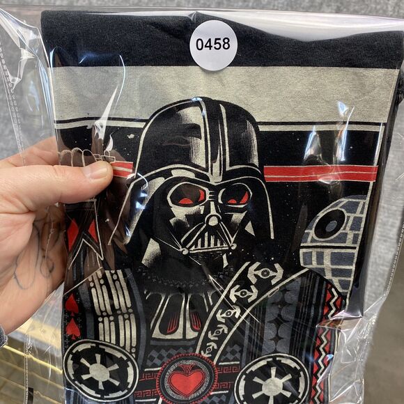 Star Wars Shirt Mens XL Darth Vader Deathstar Empire Lightsaber Fifth Sun - Picture 7 of 7